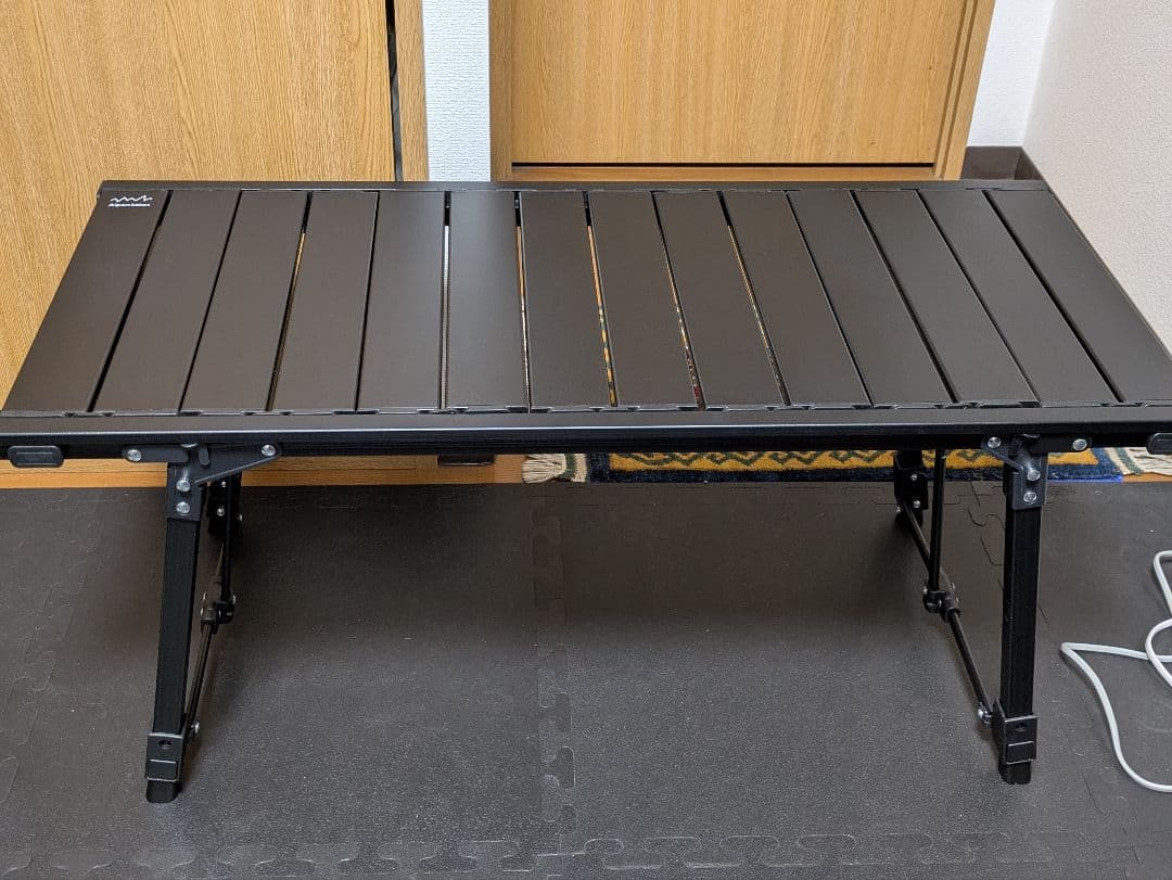 【使用2回のみ極美品】Alpen Outdoors アルミユニットテーブル88