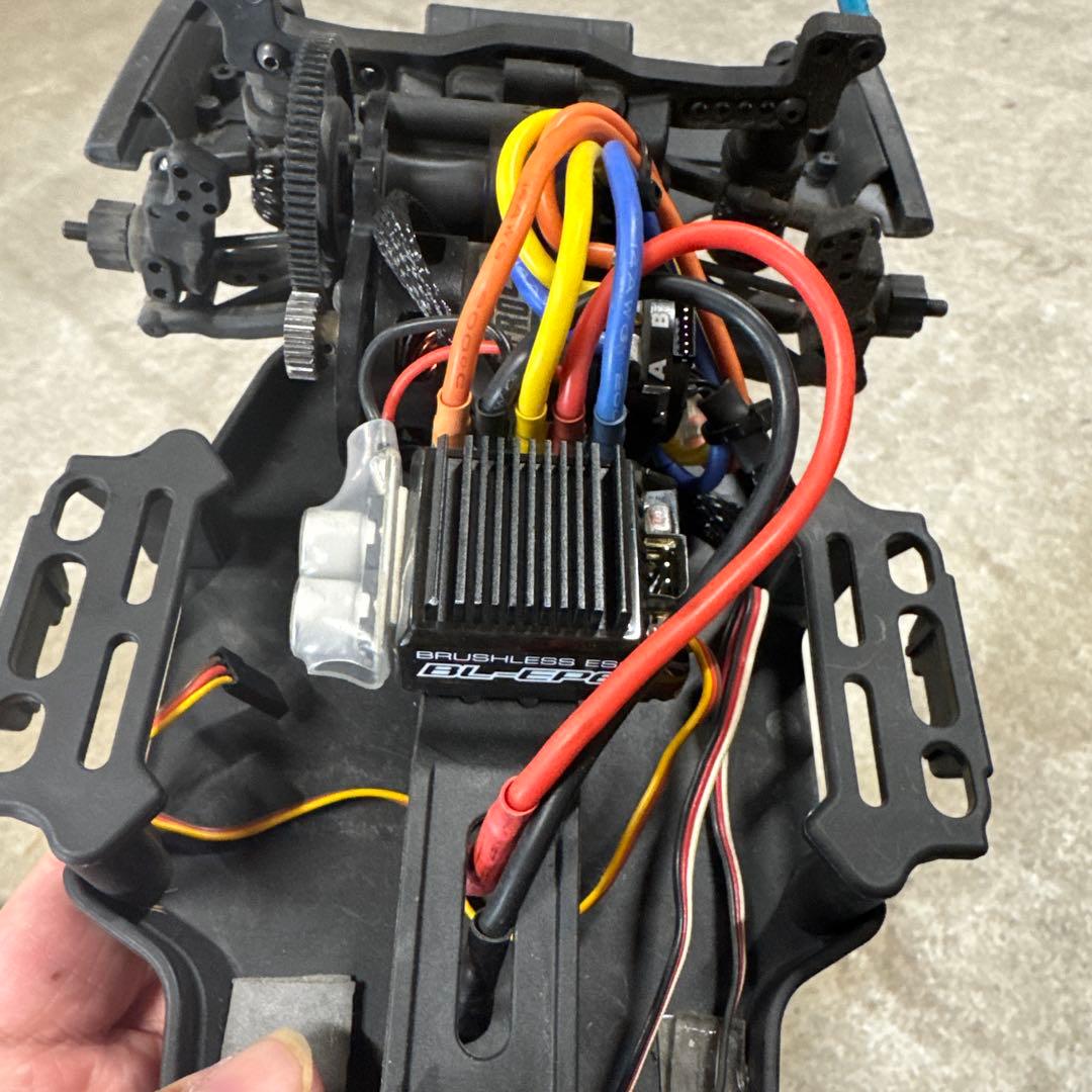 ヨコモ　RD1.0 RD2.0セット、モーター、サーボ、ボディ付き