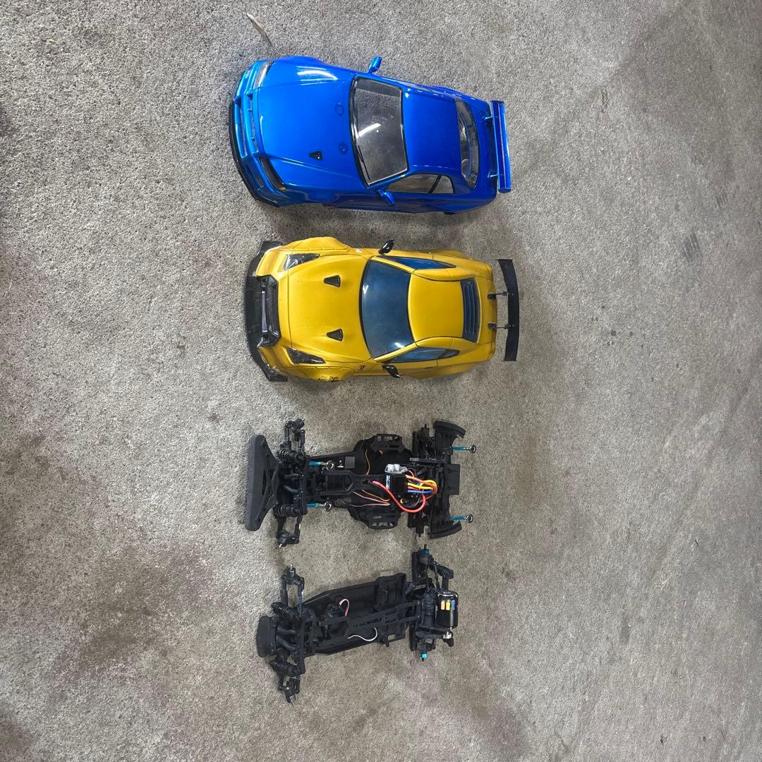 ヨコモ　RD1.0 RD2.0セット、モーター、サーボ、ボディ付き