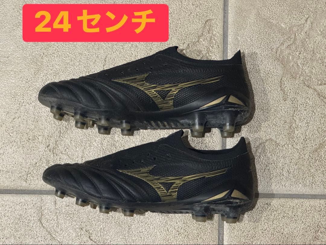モレリア NEO 4 β ミズノ　サッカースパイク　24センチ　中古