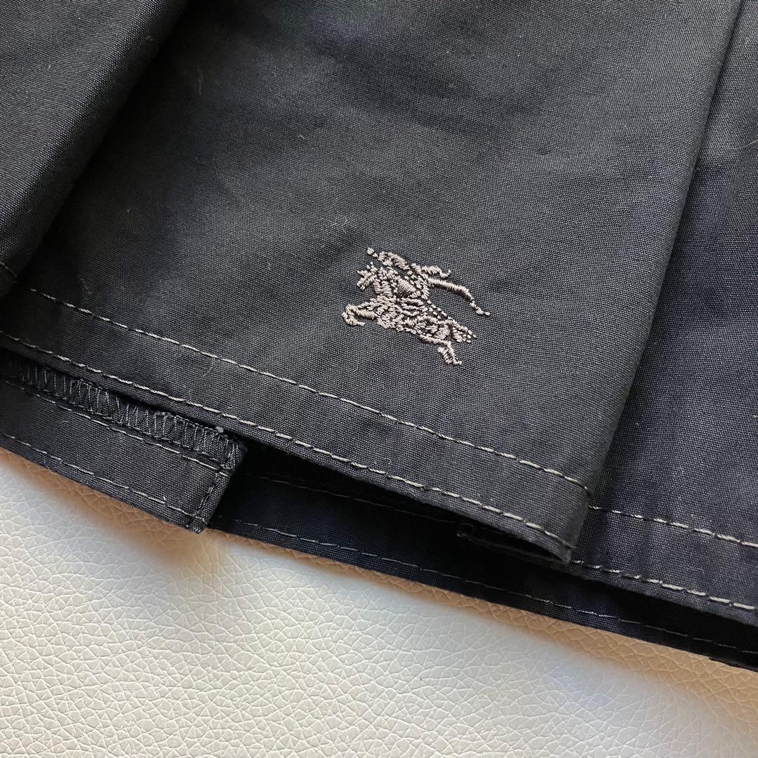 希少 美品 バーバリー スタッズ プリーツ 牛革 キュロットスカート