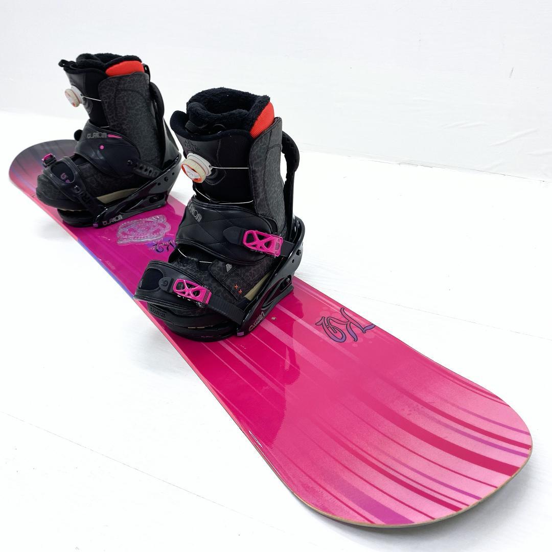【美品】 K2 レディース スノーボード セット スノボー 143cm 24.5