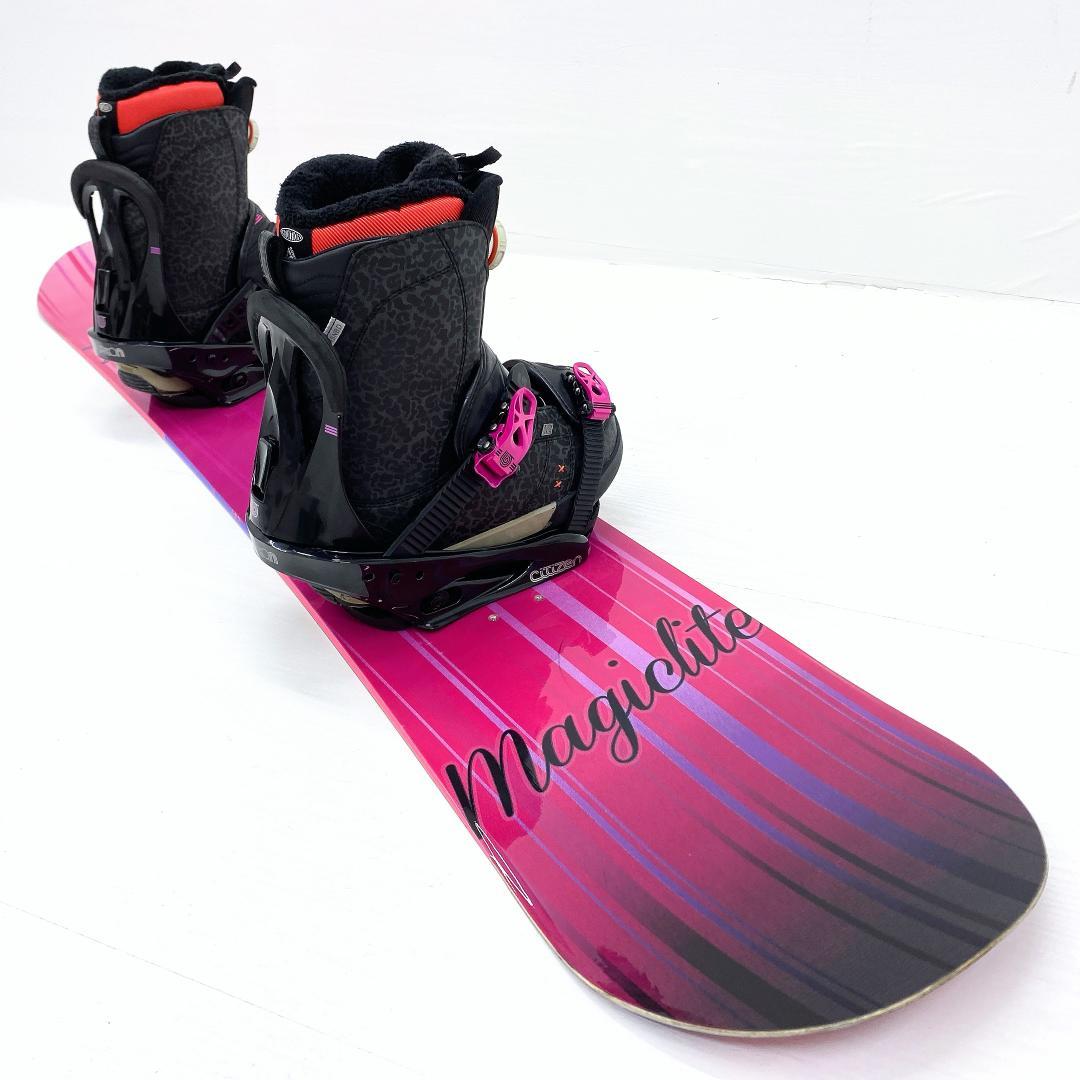 【美品】 K2 レディース スノーボード セット スノボー 143cm 24.5