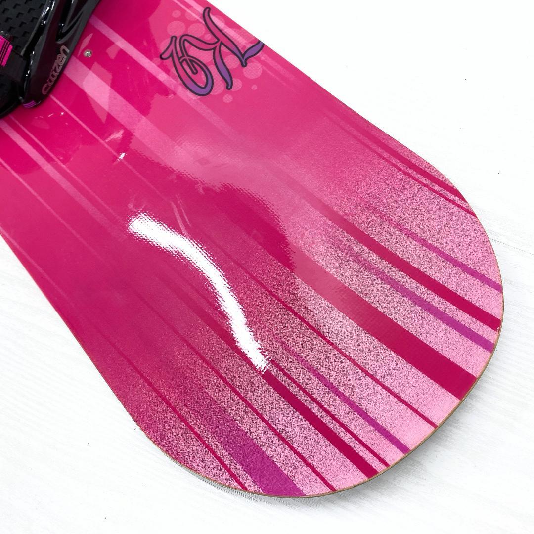 【美品】 K2 レディース スノーボード セット スノボー 143cm 24.5