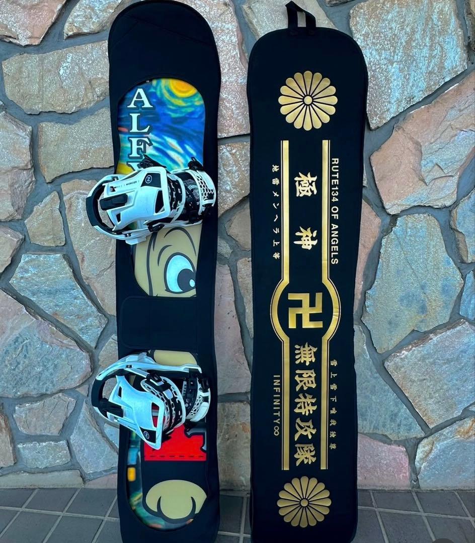 【新品】売り切れ！レア品　極道神風蹴　ヤクザカミカゼキック　エッジガード　スノボ