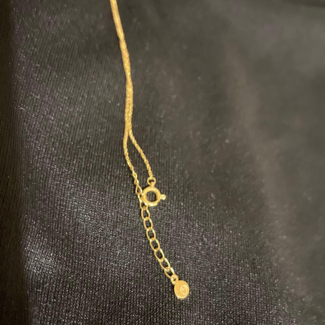 K18 jupiter gold label ダイヤクロスネックレス