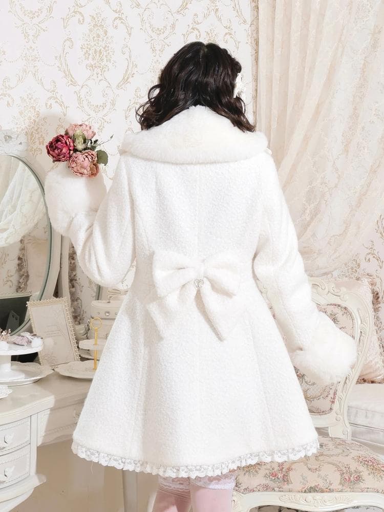 NOEMIE新品さきまるちゃんコラボ♡ヨークフレアコート