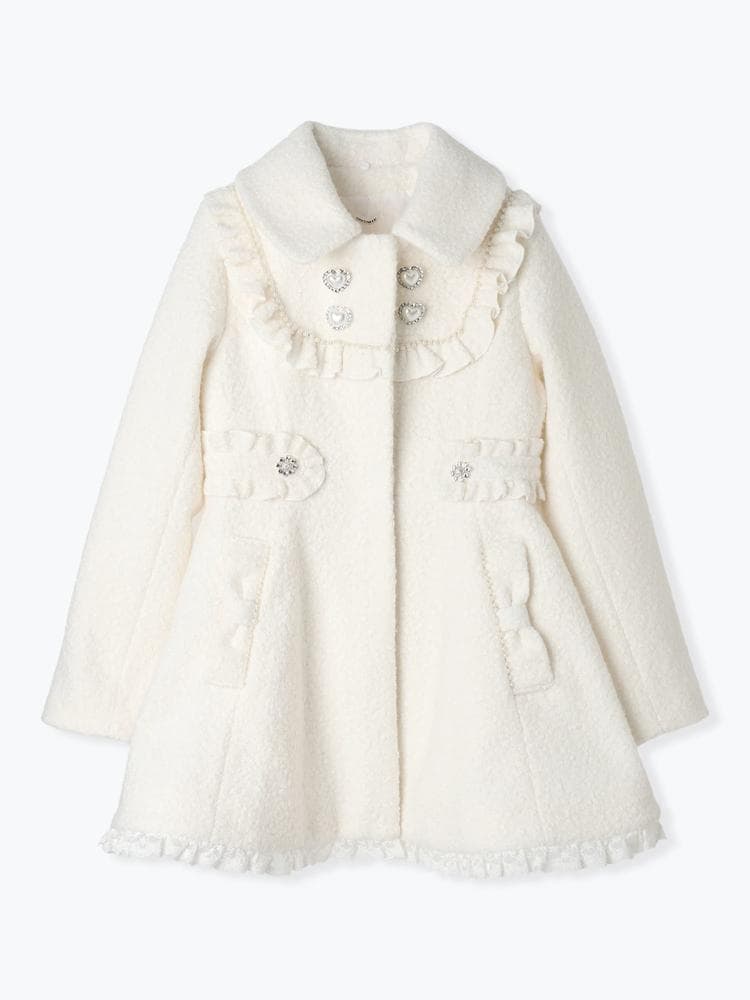 NOEMIE新品さきまるちゃんコラボ♡ヨークフレアコート