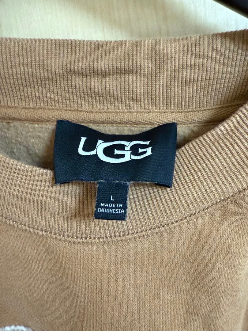 UGG アグ アグクルーネック トレーナー スウェット チェスナット