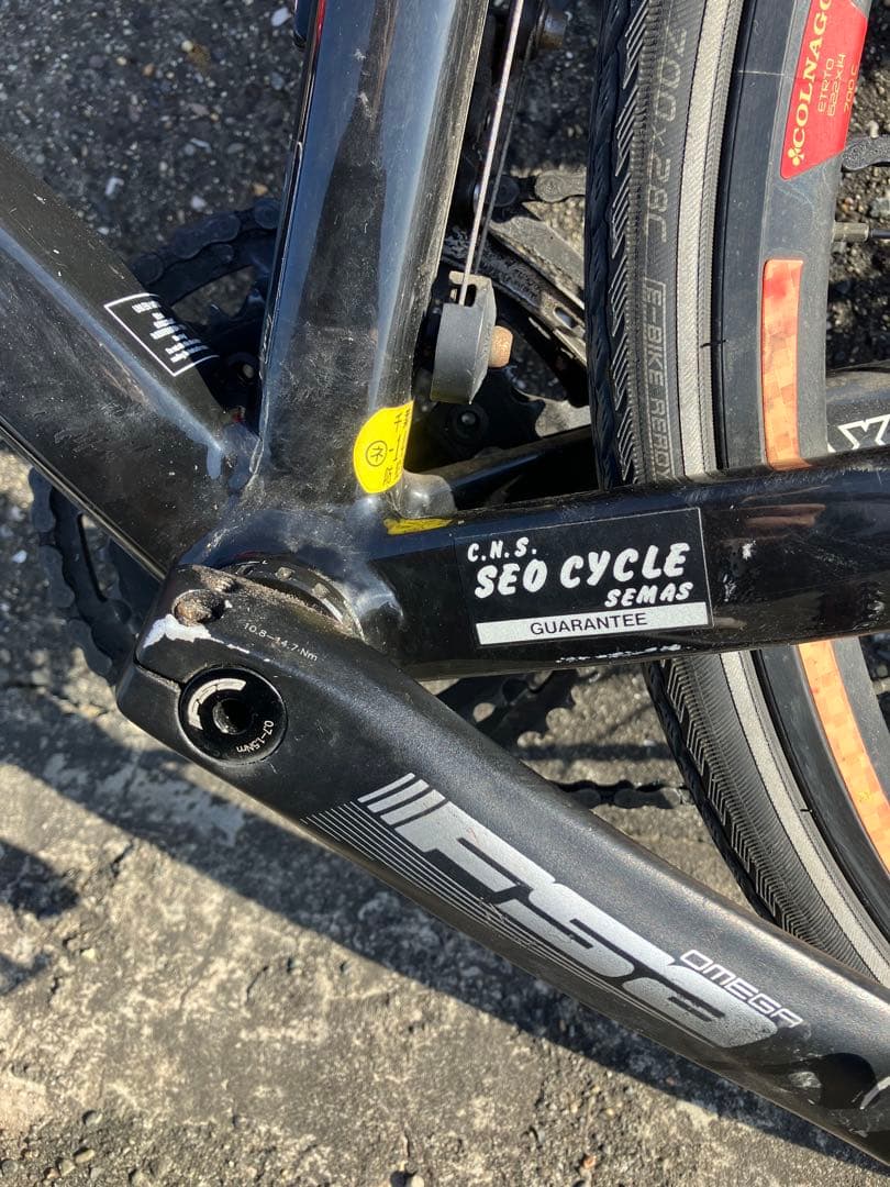 COLNAGO ワールドカップSL105シクロクロスバイク540黒2014