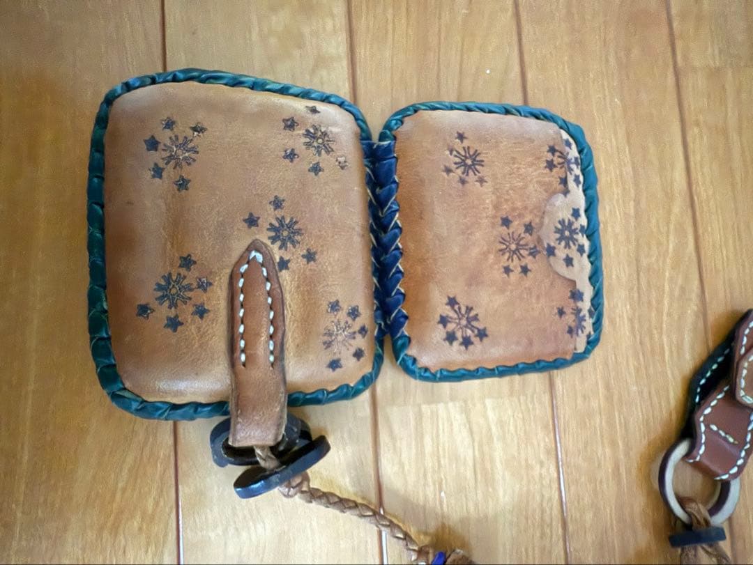 【値下げ】希少【ojaga design】オジャガデザイン 財布　本革