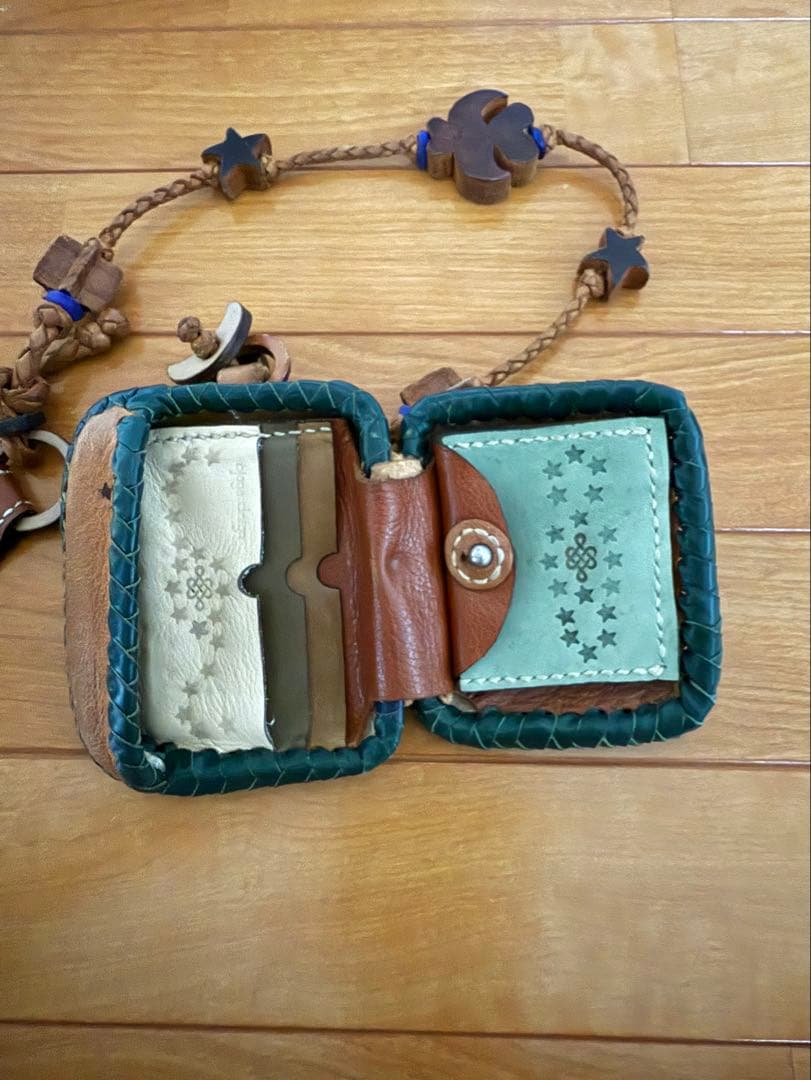 【値下げ】希少【ojaga design】オジャガデザイン 財布　本革