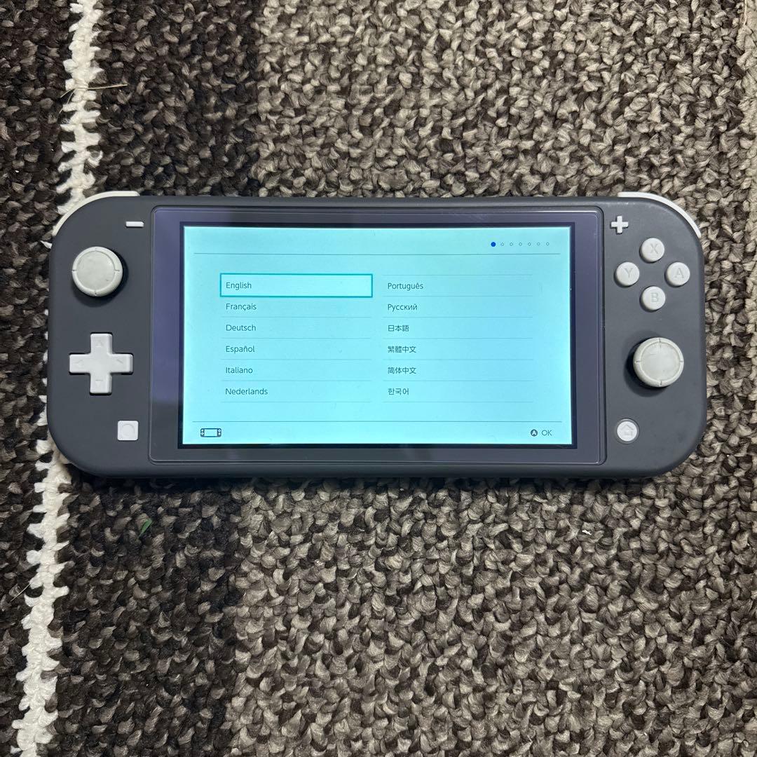 Nintendo switch Lite 本体のみ　グレー