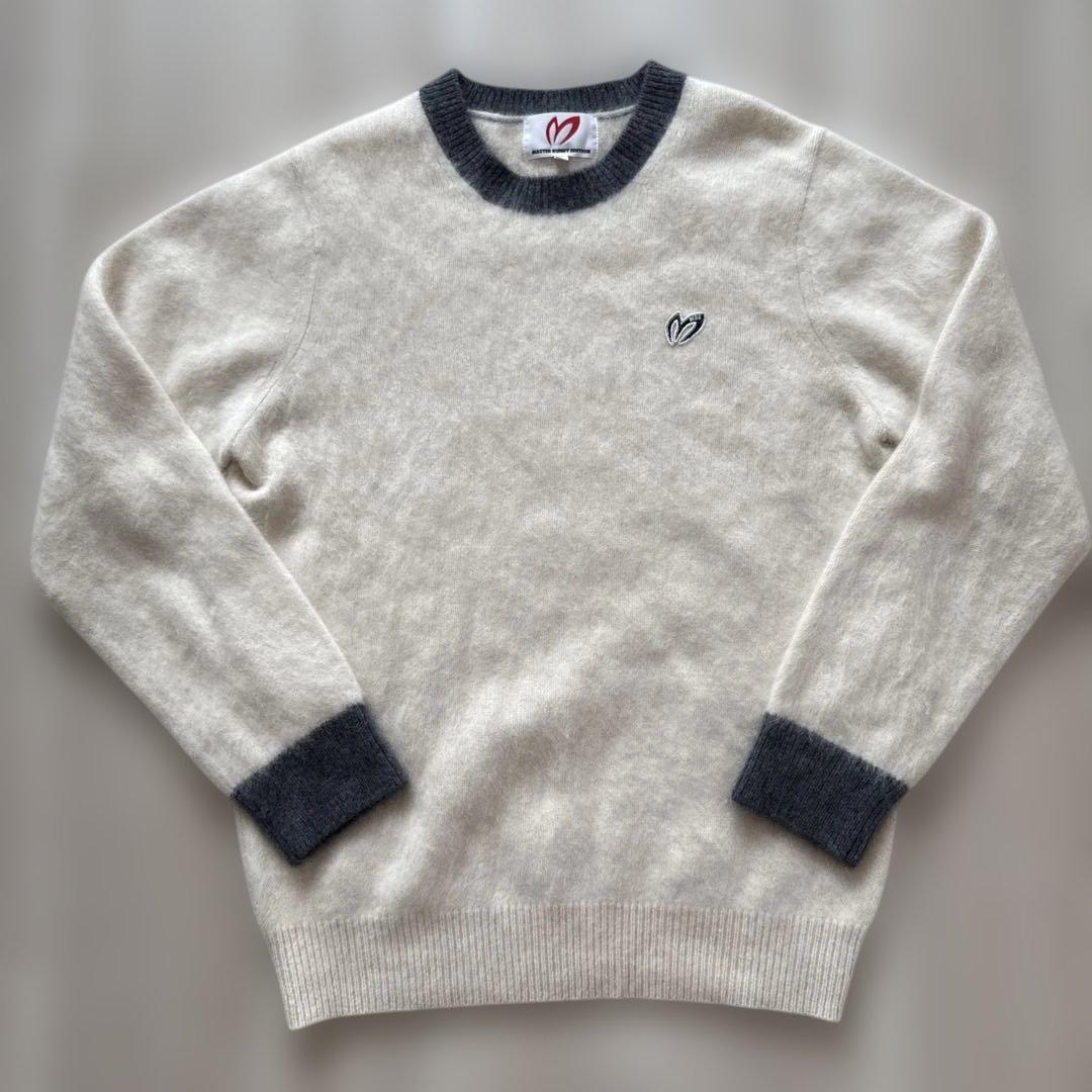 マスターバニー　ニット　L〜XL相当 白　ホワイト　グレー　ウール上質　5