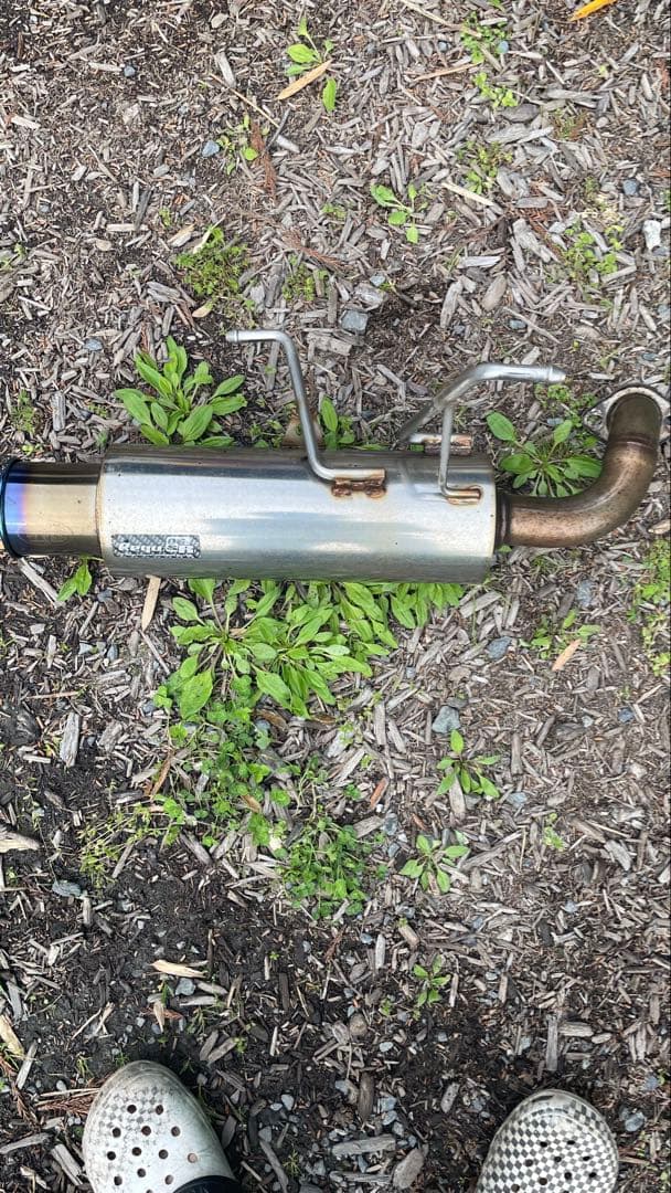 インプレッサgj g4 柿本改　マフラー