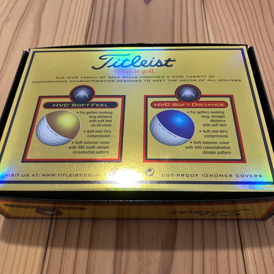 タイトリスト HVC SOFT FEEL ソフトフィール　5ダースゴルフボール※