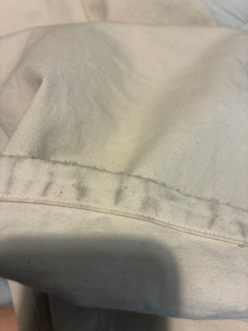 アンセルムPAINTCHINOTROUSERS ANCELLM 2 IVORY