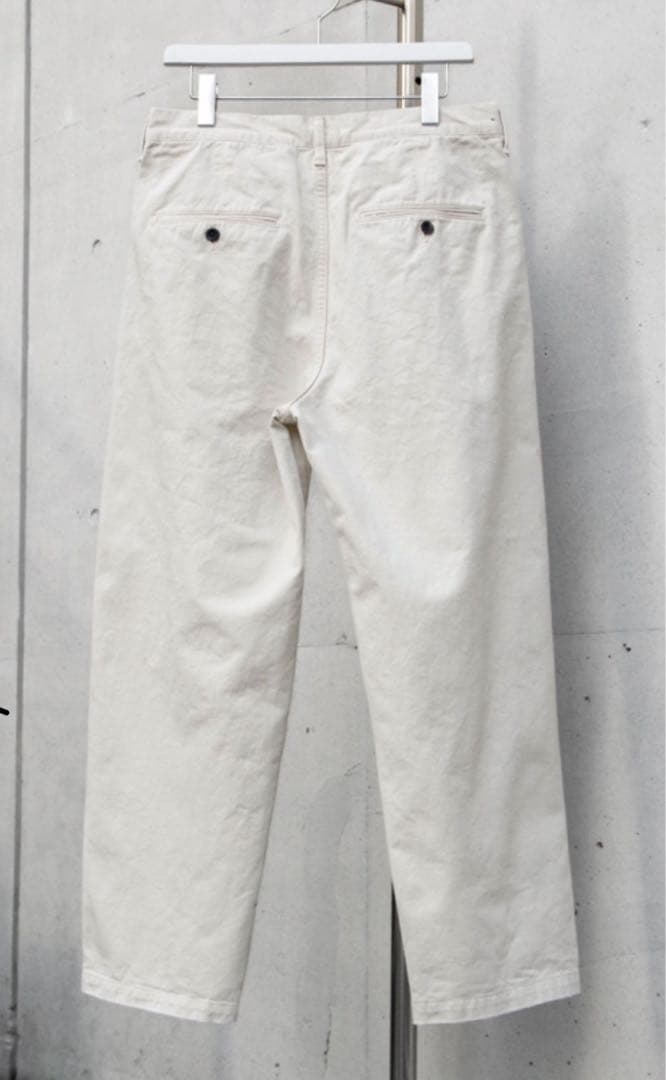 アンセルムPAINTCHINOTROUSERS ANCELLM 2 IVORY
