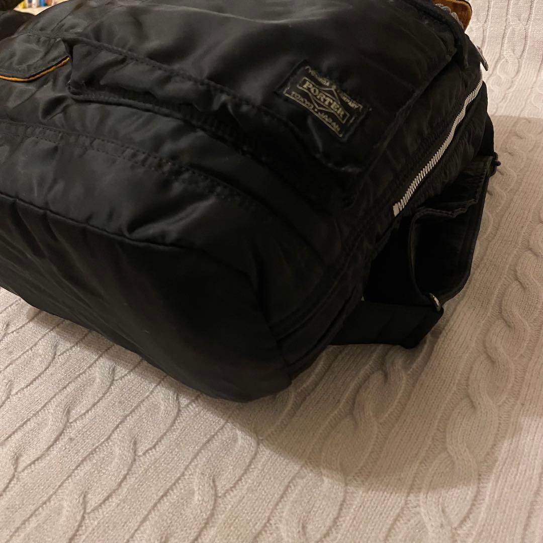 【極美品✨】ポーター タンカー 巾着 リュック バッグパック ブラック