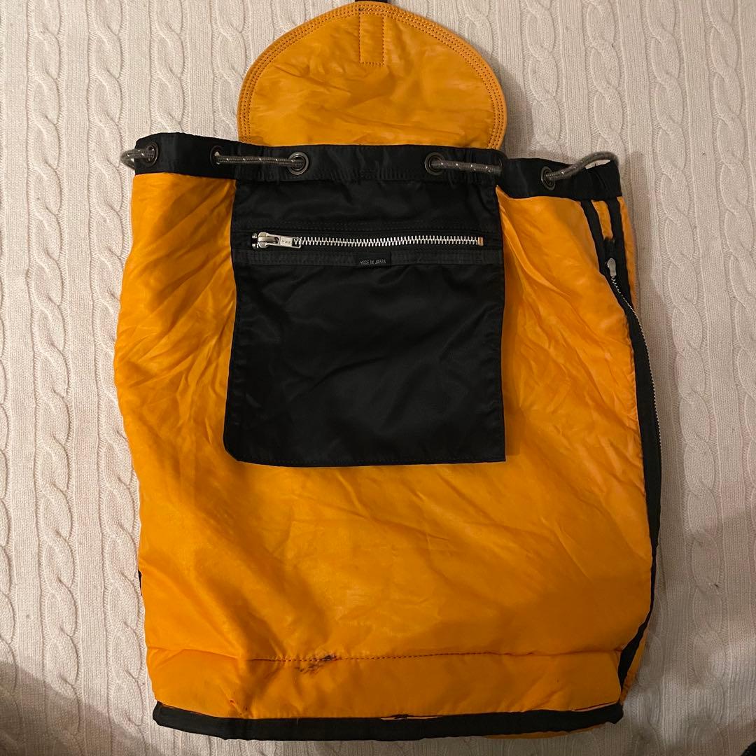 【極美品✨】ポーター タンカー 巾着 リュック バッグパック ブラック