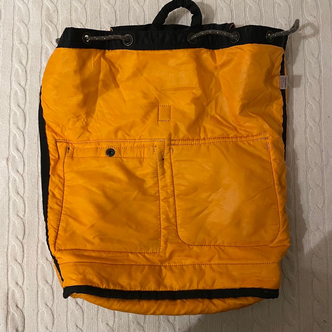 【極美品✨】ポーター タンカー 巾着 リュック バッグパック ブラック