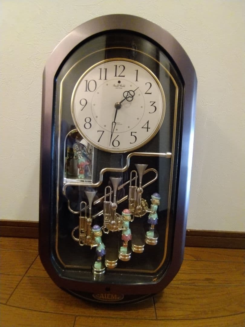 リズム時計工業　掛時計　からくり時計