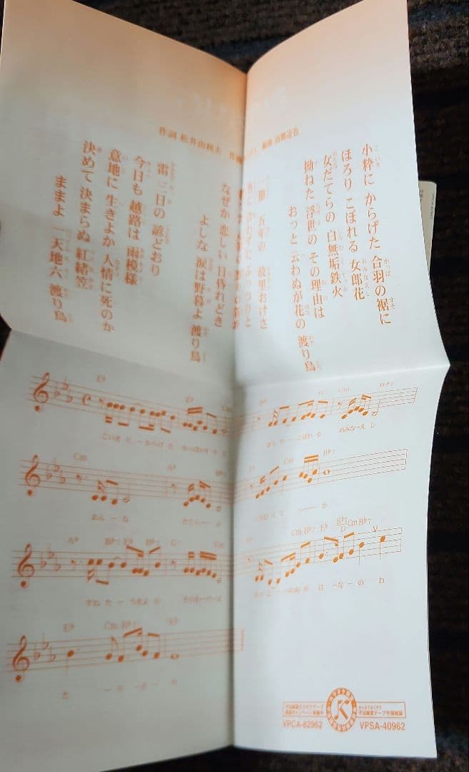 丘みどり おけさ渡り鳥 CD