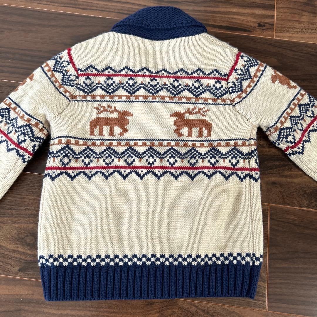 ミキハウス ダブルビー ニット アウター