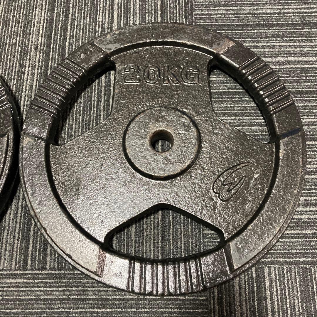 20kg バーベルプレート。 ボディメーカー