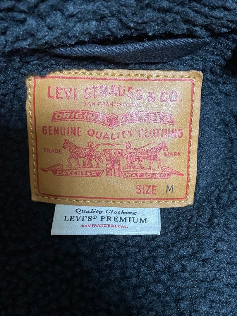 リーバイス×ミッキーコラボ　ボア付きトラッカージャケット&501デニムセットレア