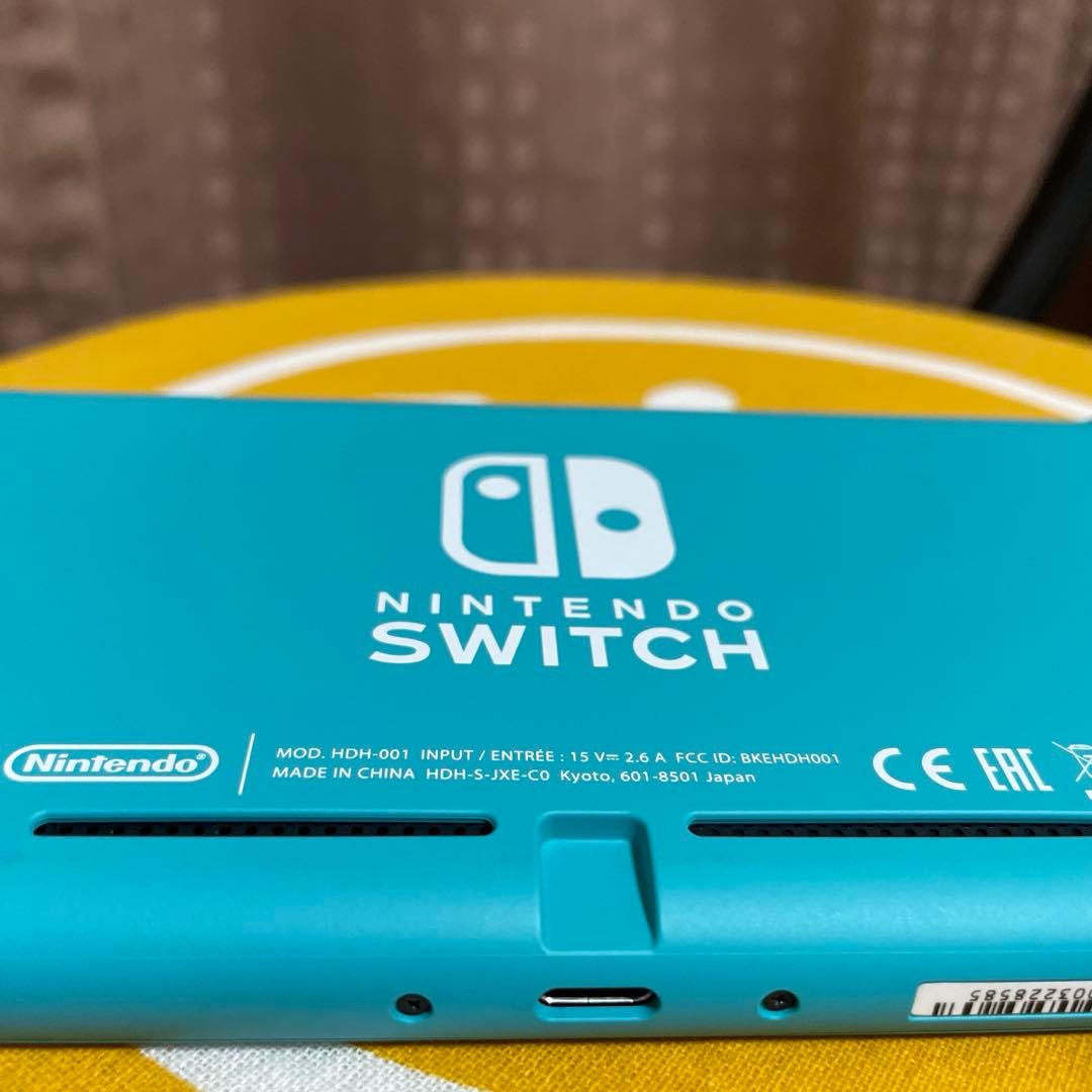 美品！Nintendo Switch Lite 本体 ターコイズ カラー