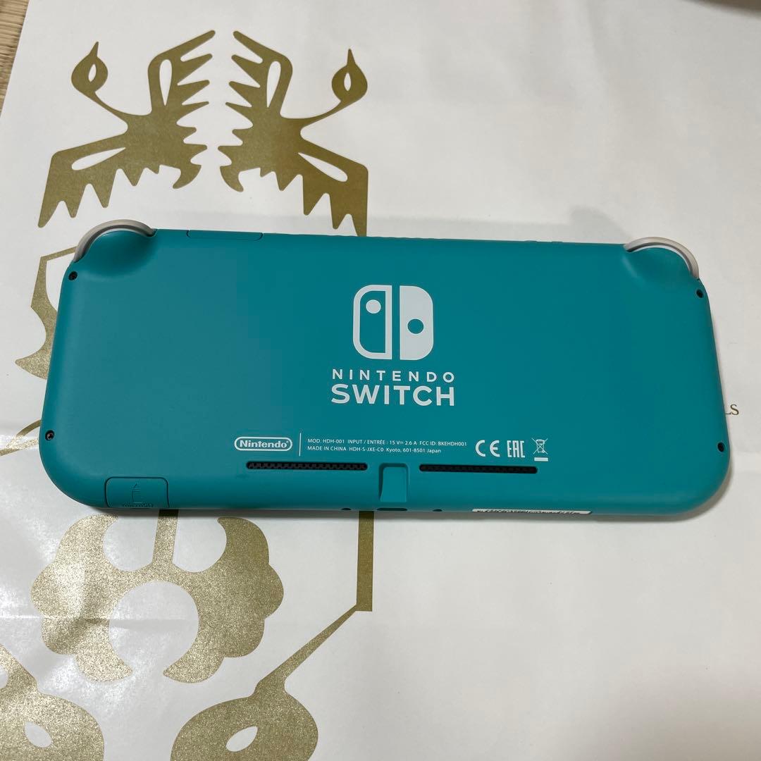美品！Nintendo Switch Lite 本体 ターコイズ カラー