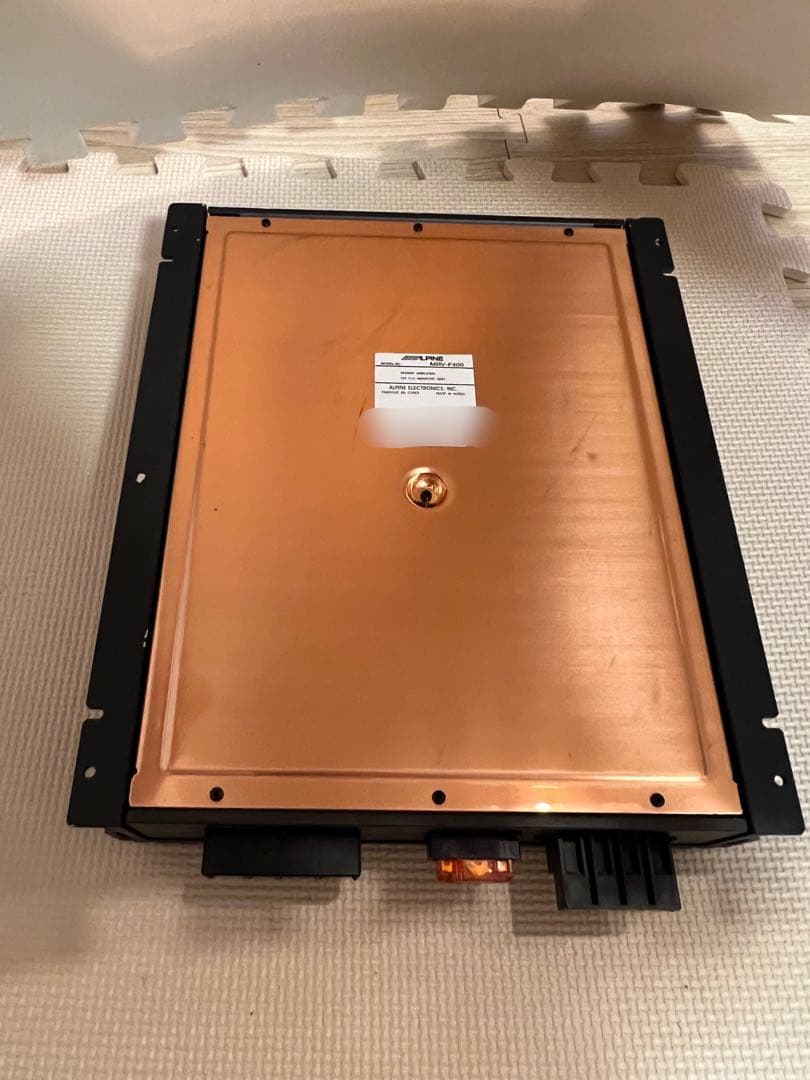 ALPINE MRV-F409 パワーアンプ　アルパイン　完動品