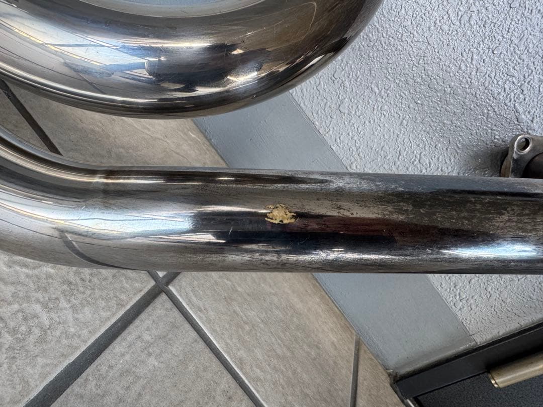 バルカンドリフター400、800用　サンダーヘッダーマフラー