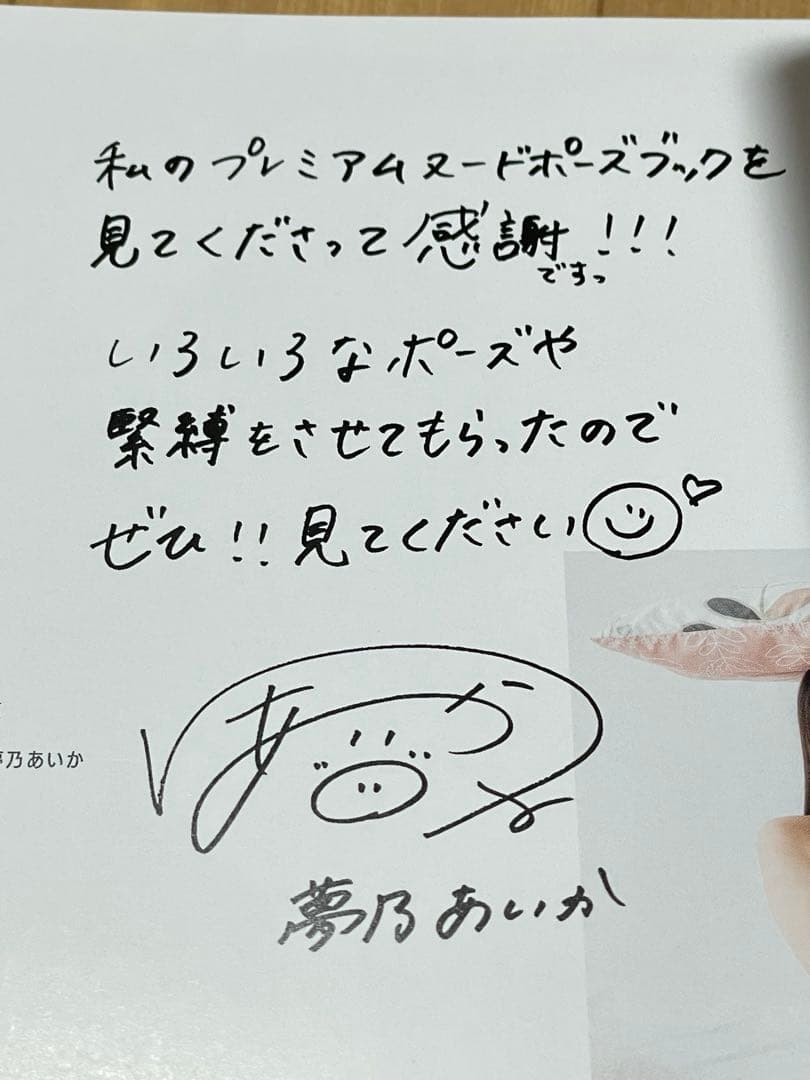 大人気激レア【裁断済み】夢乃あいか　プレミアムヌード•ポーズブック