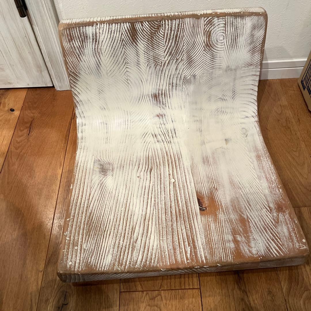 GUNZE　セット広松木工　木製座椅子　和モダン