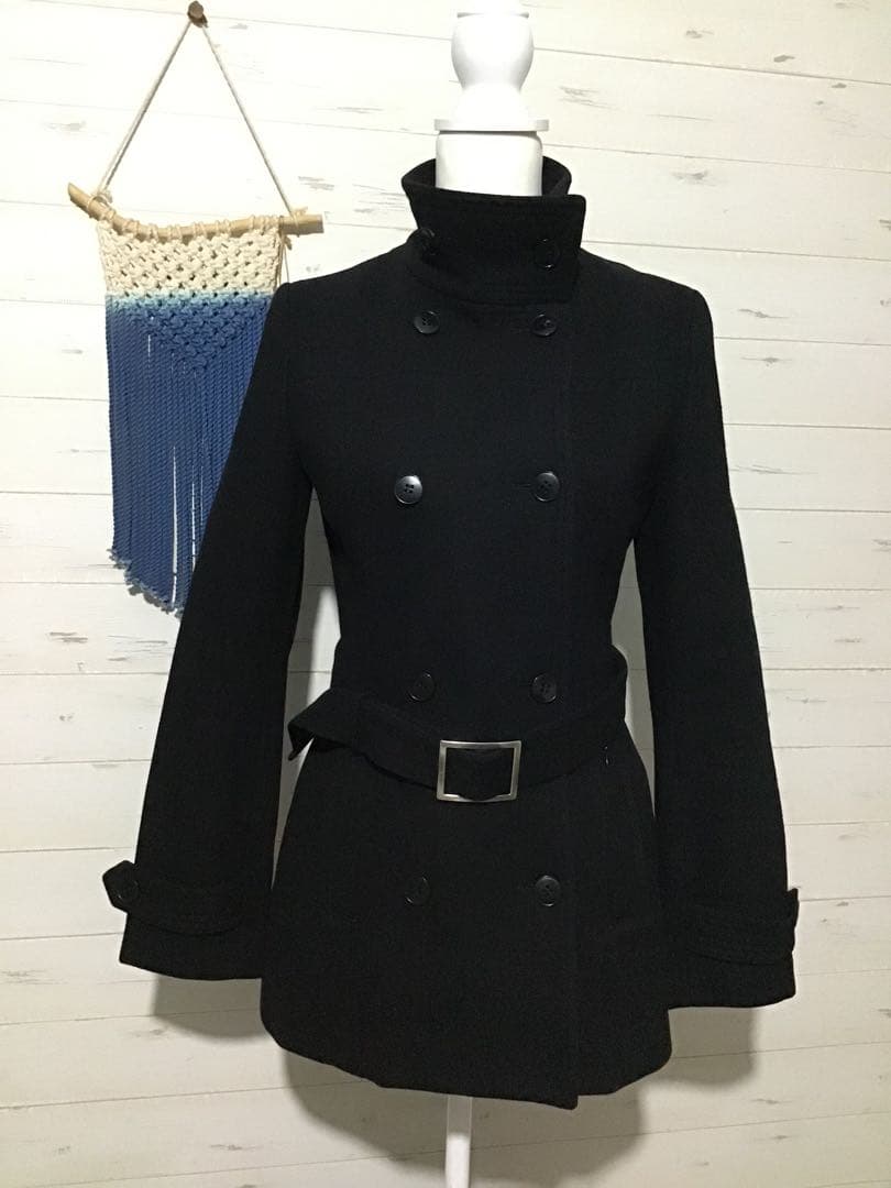 グランジ ダークコア 姫 NANA ダブルブレスト ピーコート ナポレオン