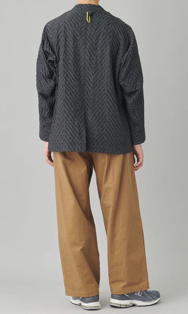 White Mountaineering ノーカラー ジャケット