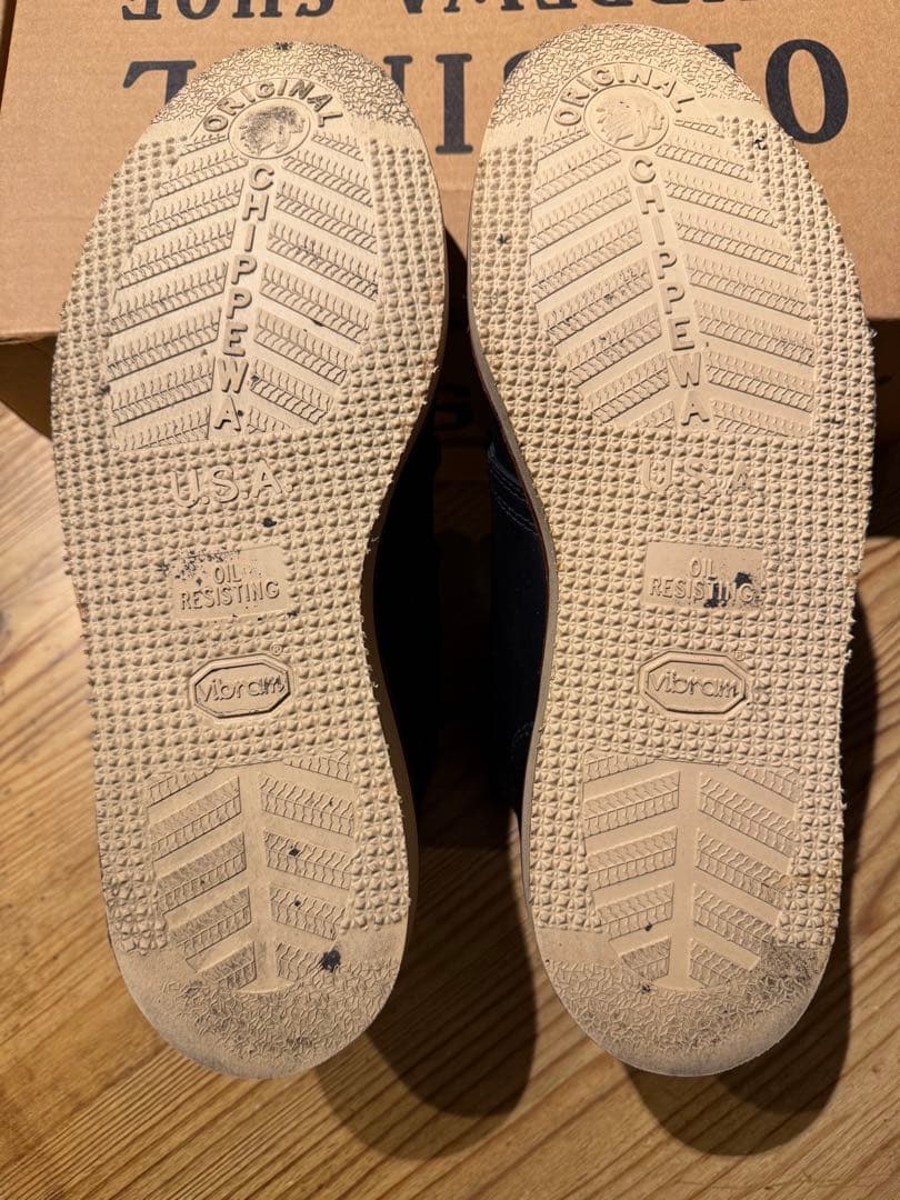 Chippewa 4025 BLK チペワ チャッカブーツ ブラック　US8.5