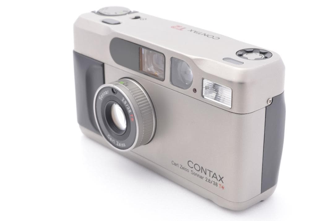 【美品】CONTAX コンタックス T2 ケース・箱等付属 【完動品】