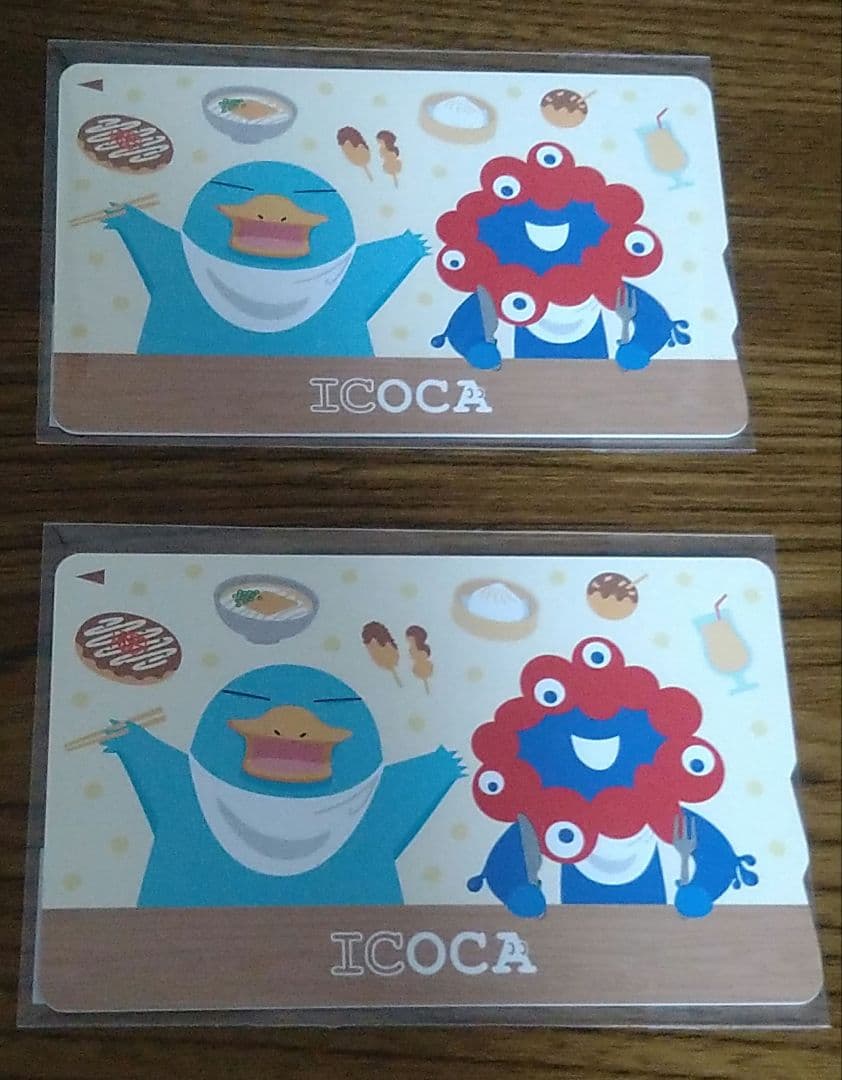 【万博会場　限定】ICOCA+EXPO2025 ぬいぐるみパスケース　2種セット