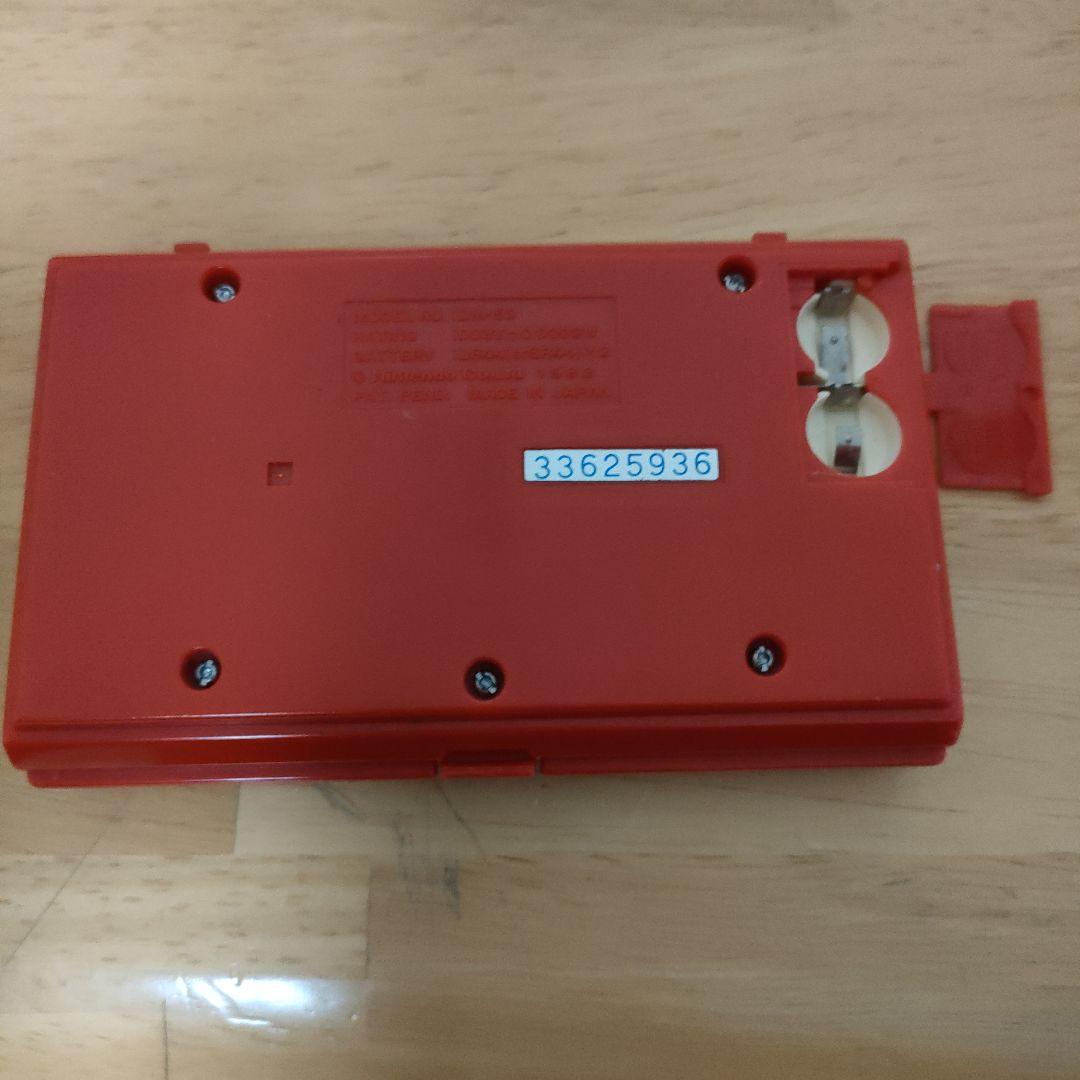 ゲームアンドウォッチミッキーアンドドナルド　ニンテンドー任天堂　メンテナンス済み