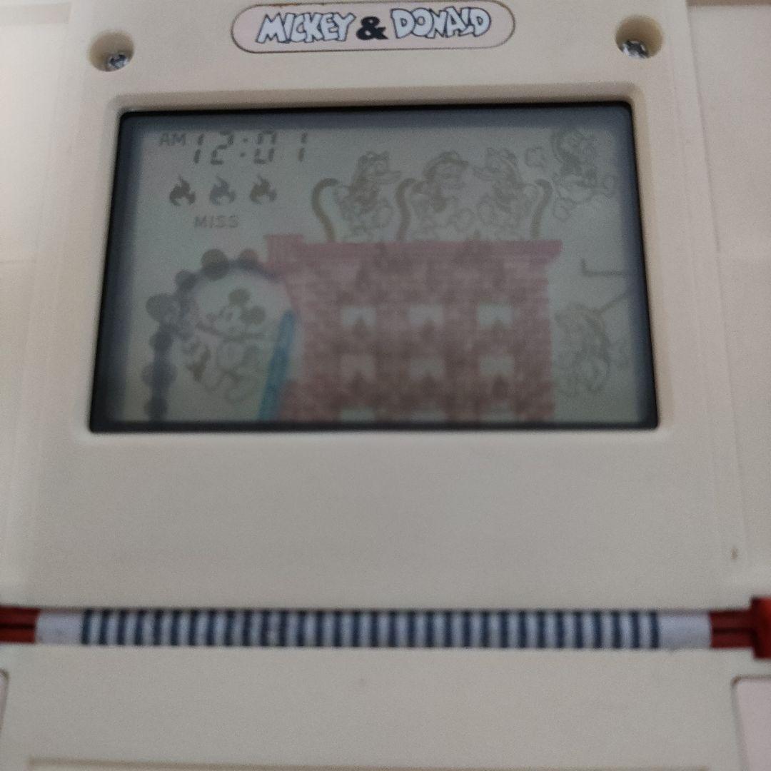 ゲームアンドウォッチミッキーアンドドナルド　ニンテンドー任天堂　メンテナンス済み