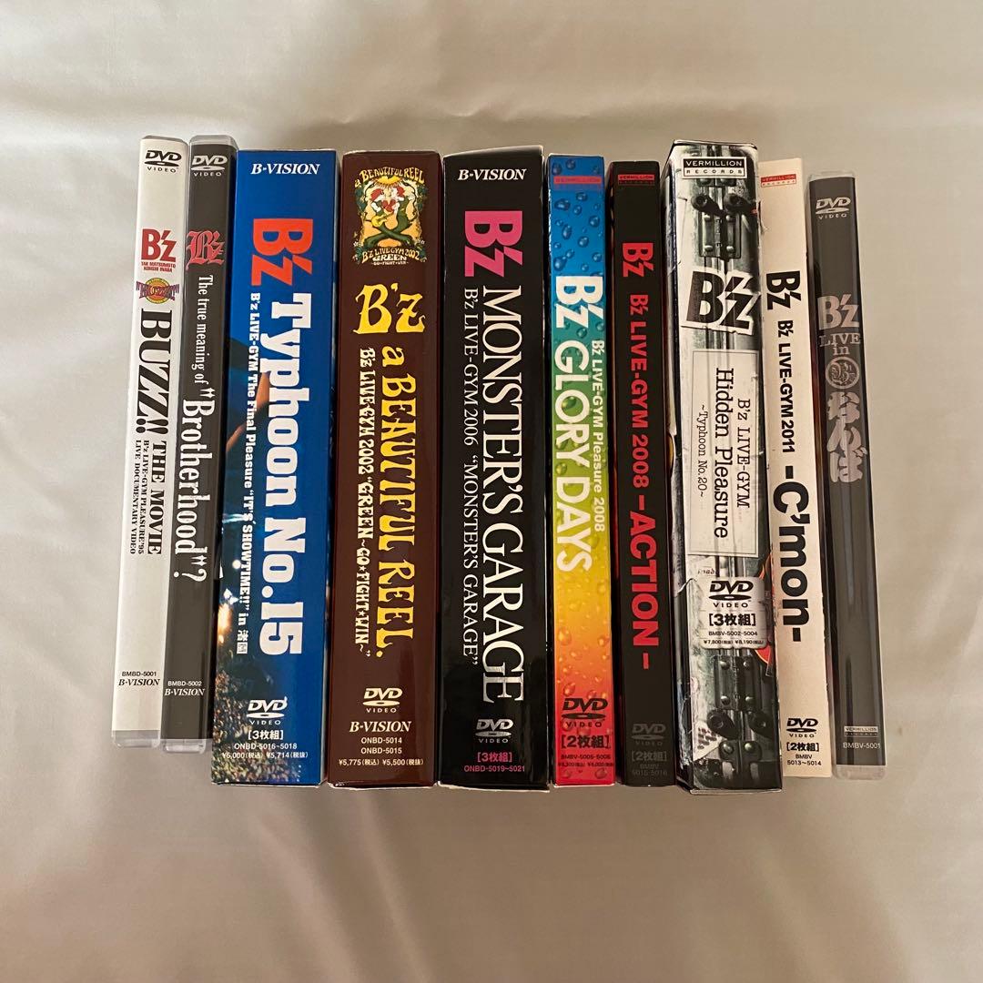 《2/6まで》B’z DVD 10点まとめ売り