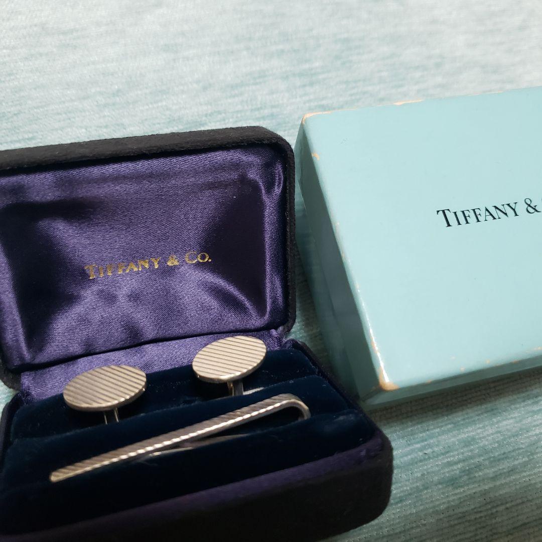 希少品】VINTAGE TIFFANY/OLDティファニーカフス&ネクタイピン
