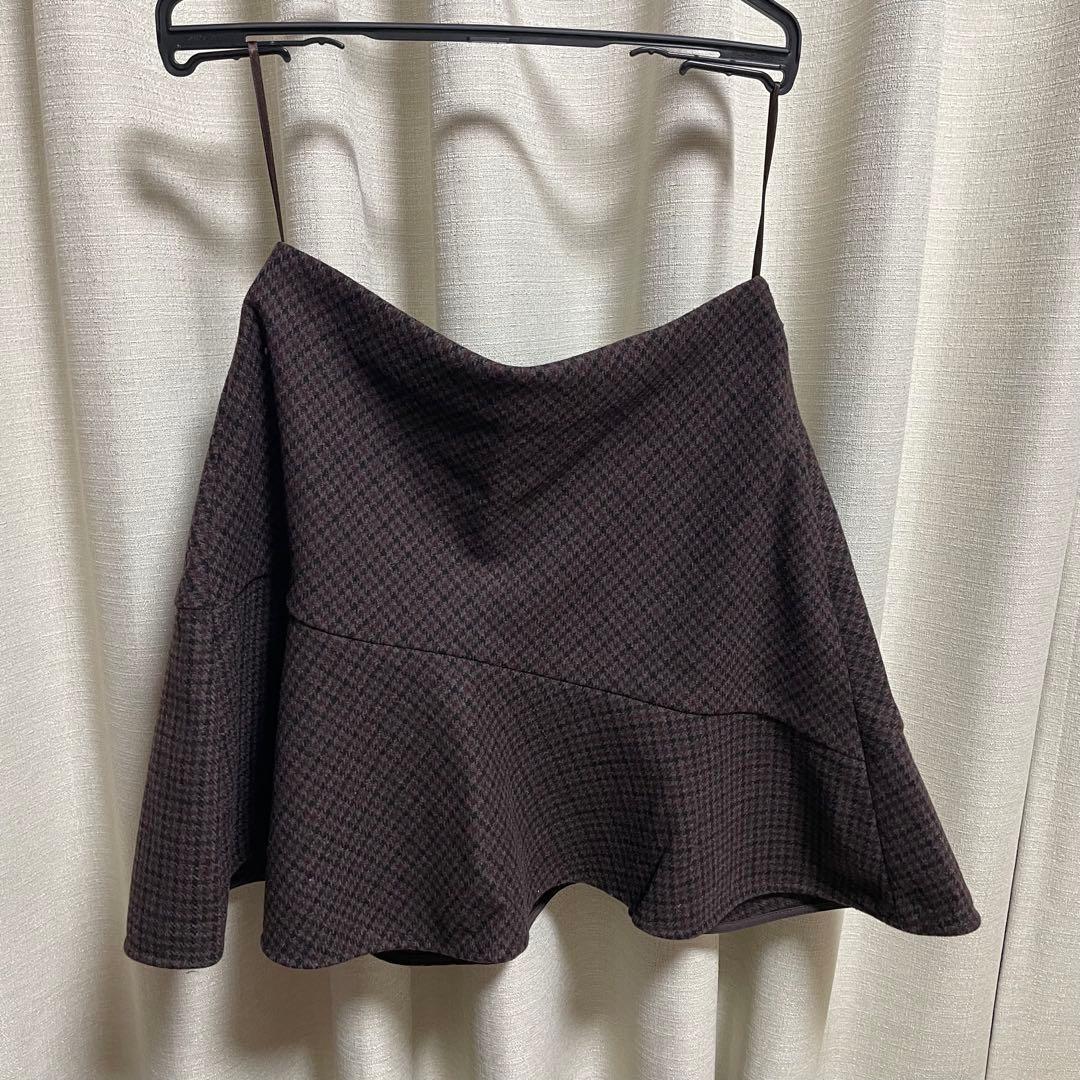 ユニクロC UNIQLO ツイードテーラードジャケット　セットアップ