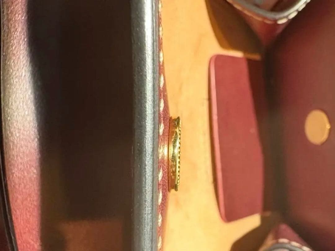 【条件付値下可】フルシェルコードバン（ロカド製）　スパンカー二つ折り財布