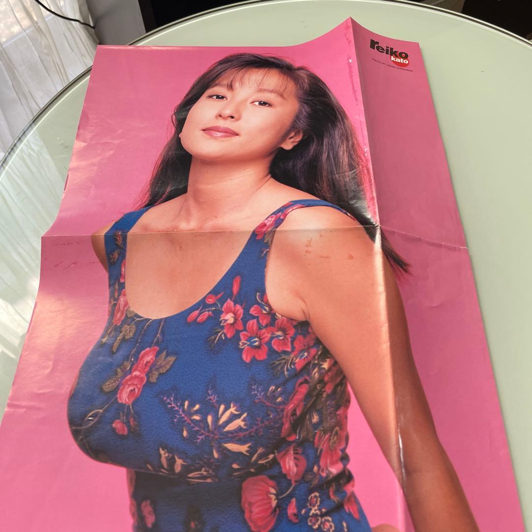 かとうれいこ　ムーンライトサーファー　LD レーザーディスク　切り抜き