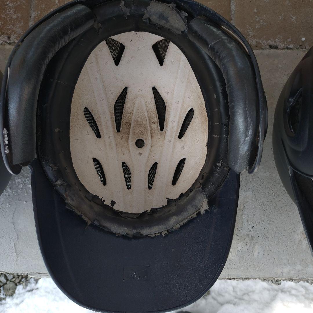 野球　軟式ヘルメット　マットブラック　野球道具　両打者用　両耳付　Ｌサイズ×3個