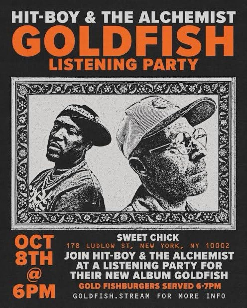 洋楽 Hit-Boy & The Alchemist Goldfish CD